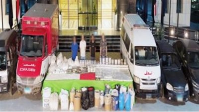 حبس المتهمين بالاتجار في المواد المخدرة وترويجها داخل سيارتي إسعاف بالقليوبية