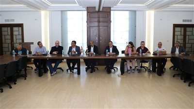 غرفة الإسكندرية تبحث مع وزير الزراعة اللبناني آليات تبادل السلع الزراعية وعلى رأسها التفاح والبطاطس