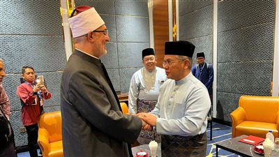 وزير الشؤون الدينية بماليزيا يشيد بجهود مصر في دعم القضية الفلسطينية ودفاعها عن حقوق الشعب الفلسطيني