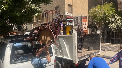 محافظة الجيزة تزيل إشغالات شارع سليم المتفرع من فيصل الرئيسي وتفتح الطريق أمام حركة سير المواطنين