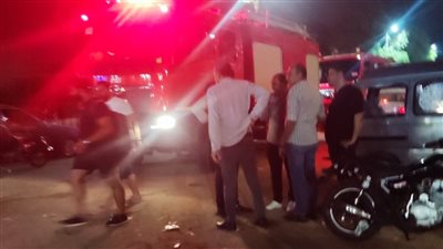 السيطرة على حريق أعلى سطح مستشفى الحسين الجامعي دون إصابات | صور