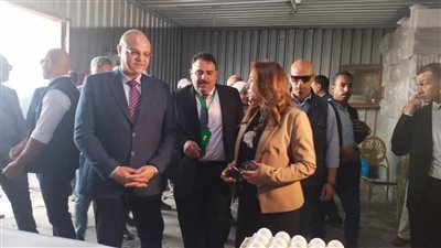 بعد توقف عام ونصف.. وزيرة التنمية المحلية تعيد تشغيل مشروع 30 مليون بيضة بالخانكة 