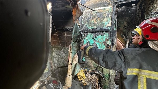 آثار الحريق