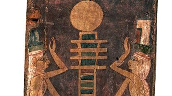 قطعة نادرة من تابوت