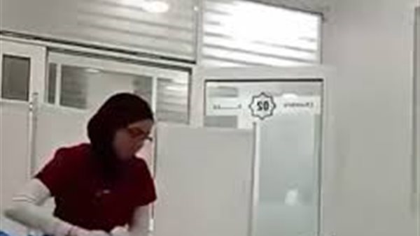 فيديو ممرضة تجهز