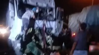 بالأسماء.. مصرع سائق وإصابة 3 أشخاص في حادث تصادم بالطريق الزراعي بالبحيرة