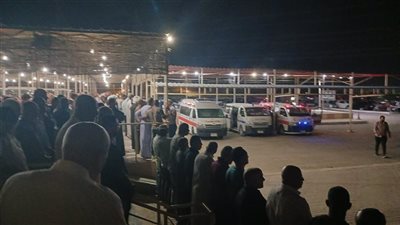 أحد ضحايا انفجار مجمع البلوف.. أهالي السويس يشيعون جثمان شهيد العمل محمد سعيد