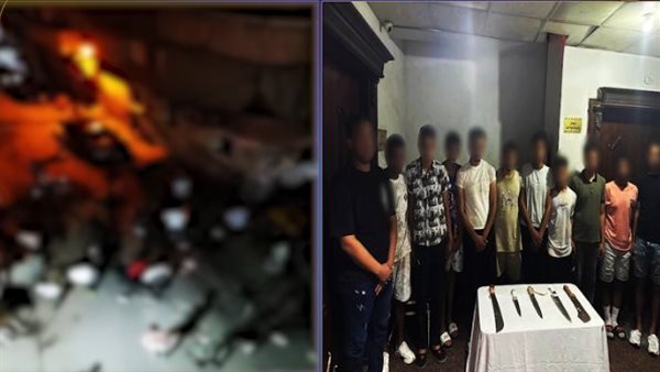 المتهمون والمضبوطات