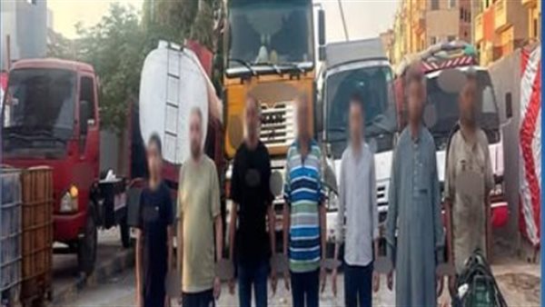 المتهمون والمضبوطات