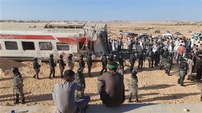 إيقاف سائق قطار مطروح عن العمل لحين الانتهاء من التحقيقات