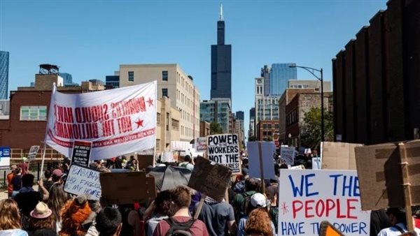 مظاهرات في أمريكا