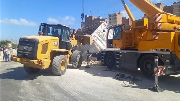 جانب من الحادث 