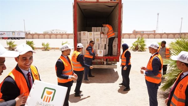 توزيع 20 ألف كرتونة