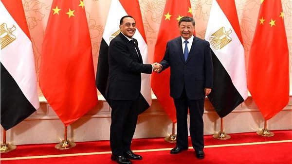 مدبولي والرئيس الصيني