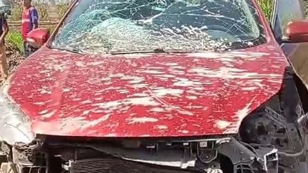 السيارة بعد الحادث