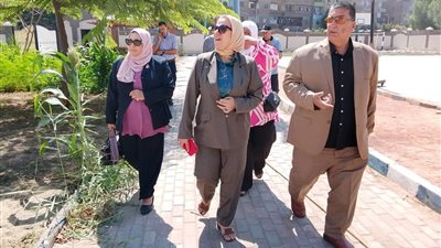 تعليم القاهرة توجه بتكثيف زيادة المساحات الخضراء في المدارس