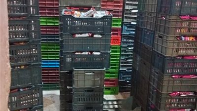 ضبط مصنع غير مرخص لإنتاج الباتيه والتحفظ على 2000 قطعة ببني سويف