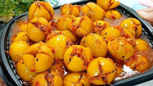 تخليل الليمون المسلوق