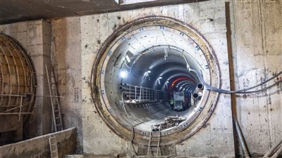 آخر تطورات المرحلة الأولى للخط الرابع لمترو الأنفاق | صور