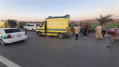 قطع طريقهم كلب.. إصابة 3 أشخاص في حادث انقلاب دراجة نارية بالفيوم
