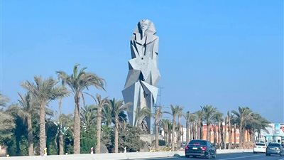 مصمم تمثال طريق مصر إسكندرية لـ القاهرة 24: الناس هتشوف حاجة أجمل بعد الانتهاء الكامل من التمثال