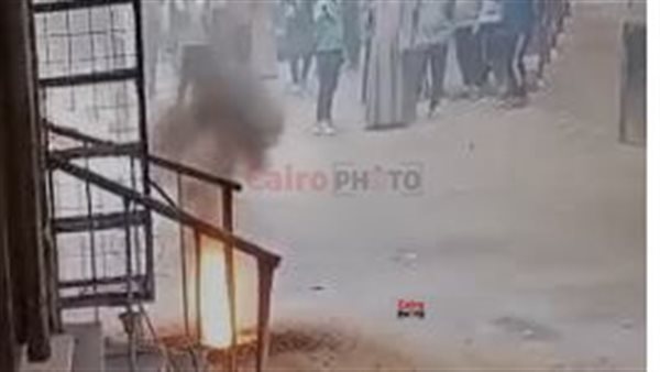 انفجار كابل كهرباء