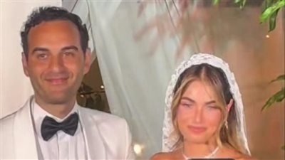 الصور الأولى من حفل زفاف الفنانة هاجر السراج