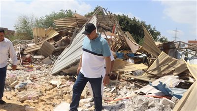 محافظ القليوبية يقود حملة مكبرة لإزالة التعديات بسرياقوس واسترداد أملاك الدولة