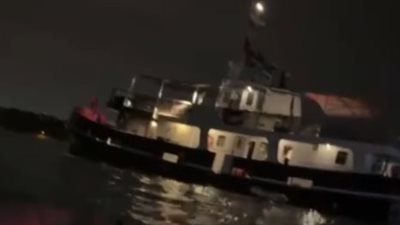 أحد نشطاء أسطول الصمود العالمي لـ القاهرة 24: تم استهداف السفينة بقنبلة حارقة.. والجميع بخير 