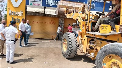 تنفيذ 99 قرار غلق وتشميع محال تعمل دون ترخيص بجهاز 6 أكتوبر