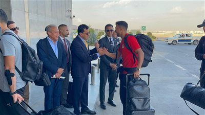 وزير الرياضة خلال استقبال بعثة المنتخب: الجماهير المصرية على موعد مع فرحة كبيرة في أكتوبر
