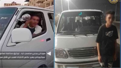 القبض على المتهم بالسير عكس الاتجاه بالخانكة 