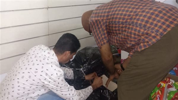 جانب من المضبوطات