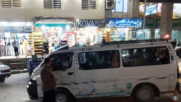 حملة علي سيارات السيرفيس