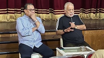 لعرض مطالبهم.. لقطات من لقاء أشرف زكي مع الفرق المستقلة