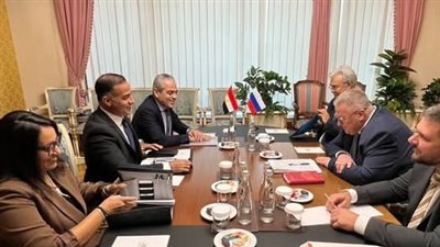 سفير مصر الجديد بموسكو يلتقي نائب رئيس الوزراء الروسي لتعزيز التعاون المشترك 