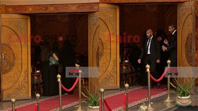 بدء عزاء عمرو ستين خطيب مريم عامر منيب بمسجد الشرطة في 6 أكتوبر