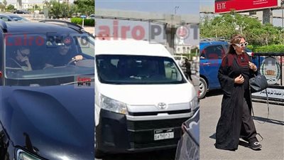 ظهور مؤثر لـ مي فاروق والعمروسي ونادية مصطفى في جنازة أرملة الموسيقار سيد مكاوي | صور