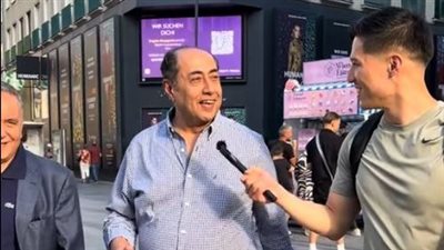 لما تزورها هتعرف إنها أم الدنيا.. السفير حسام زكي يدعو بلوجر يابانيا تصادف مروه مع تصوير فيديو لزيارة مصر