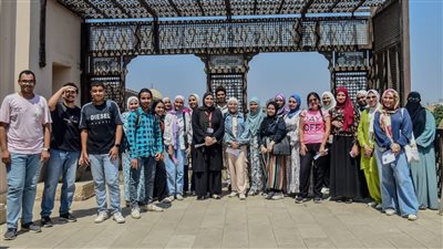 120 طالبًا يختتمون برنامجًا تدريبيًا ميدانيًا بمتحف جاير أندرسون والمناطق الأثرية المجاورة | صور
