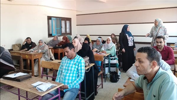 جانب من تدريب المعلمين