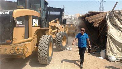 حملة مكبرة لإزالة 17 حالة تعدٍ على أراضي أملاك دولة بأسوان