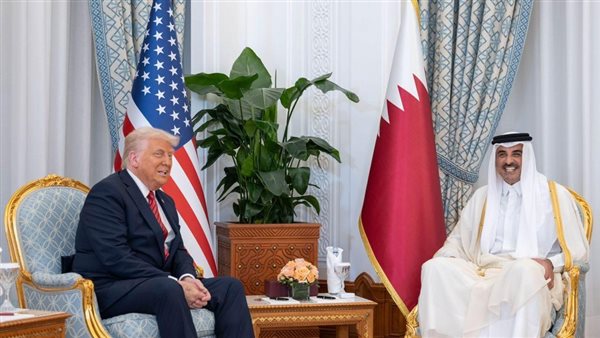 تميم بن حمد - ترامب