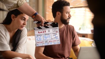 إخراج محمد صادق.. كواليس فيلم إذما بطولة أحمد داود وسلمى أبو ضيف |صور