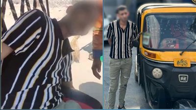 القبض على سائق توك توك لاتهامه بتعاطي المخدرات خلال القيادة بعين شمس 