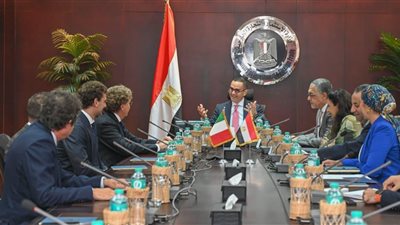 مصر وإيطاليا تبحثان تعزيز التعاون الصناعي مع تكنوكاب العالمية