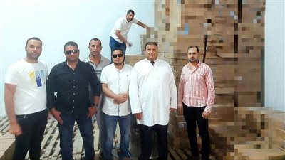 ضبط 13 طن أسماك مجمدة غير صالحة للاستهلاك الآدمي بالبحيرة