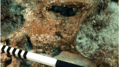 اكتشاف شواهد أثرية تؤكد وجود ميناء قديم مغمور بالمياه في منطقة معبد تابوزيريس ماجنا بالإسكندرية | صور