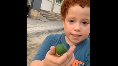 فيه عصير كتير والواحدة بجنيه.. صغير يسرق قلوب المتابعين ببيع الليمون على دراجته