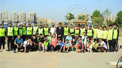 بمشاركة 200 شاب وفتاة.. نائب محافظ سوهاج يُطلق ماراثون دراجو سوهاج